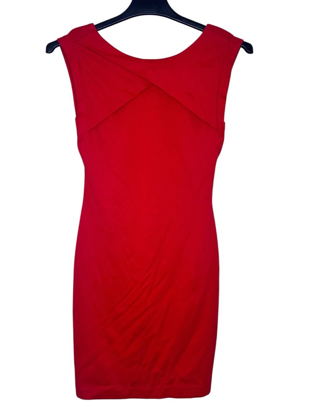 ZARA Red Sleeveless Bodycon Sheath Dress Size S